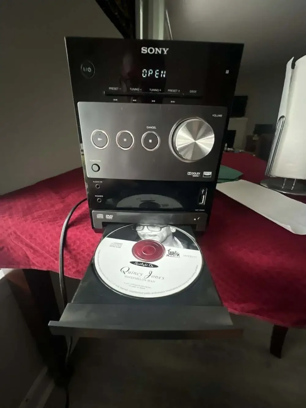 Sony CMT-DX400 DVD Micro Hi-Fi Component Stereo System
